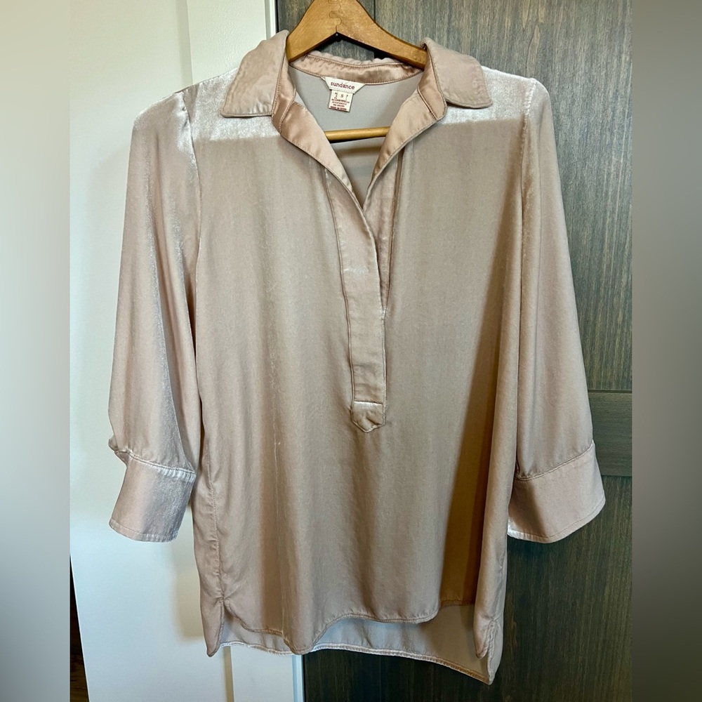 Sundance Women's Elegant Velvet Blouse